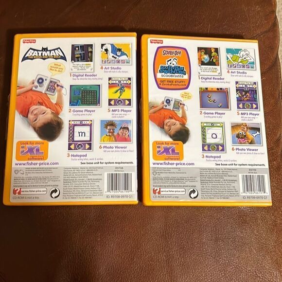 2 FISHER-PRICE iXL Learning System games Batman Brave the Bold and Scooby-Doo - Picture 5 of 12